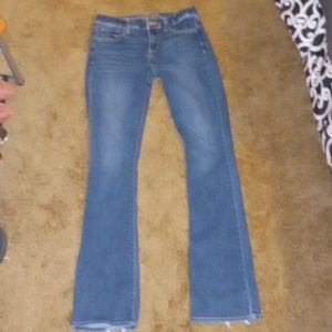 Women's Arizona denim flared jeans size 3 long
